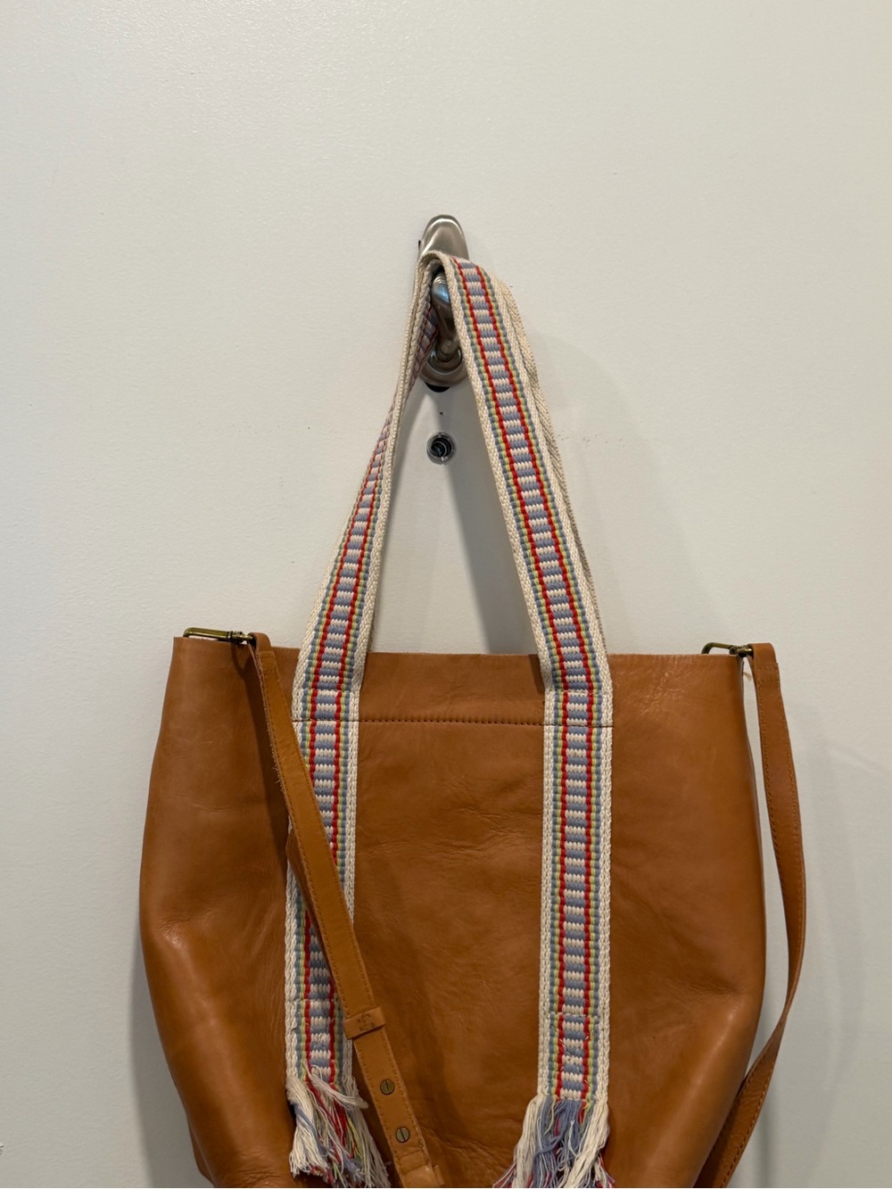 The Medium Transport Tote: Woven
Handle Edition | Madewell boho fringe leather - Picture 6 of 14